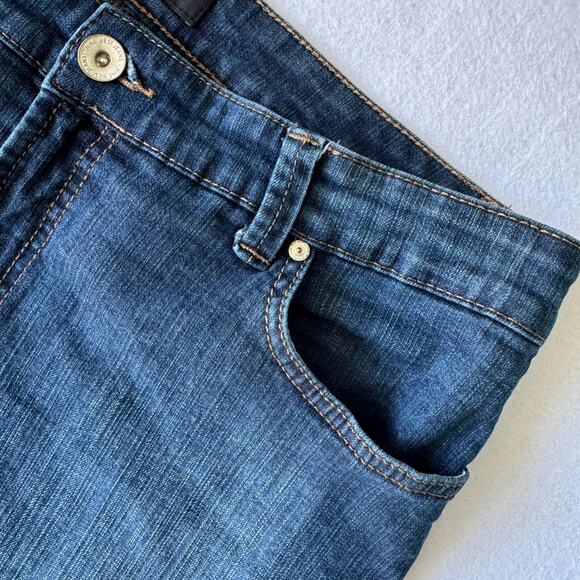 Nine West 16 Dark Wash West End Bootcut Jeans - Picture 3 of 6